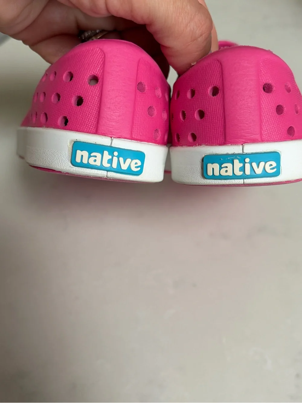Native shoes  toddler girl size 7